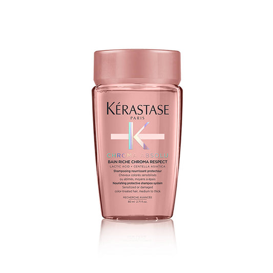 Chroma Absolu Bain Riche Chroma Respect Shampoo for Medium to Thick Colour Treated Hair 80ml