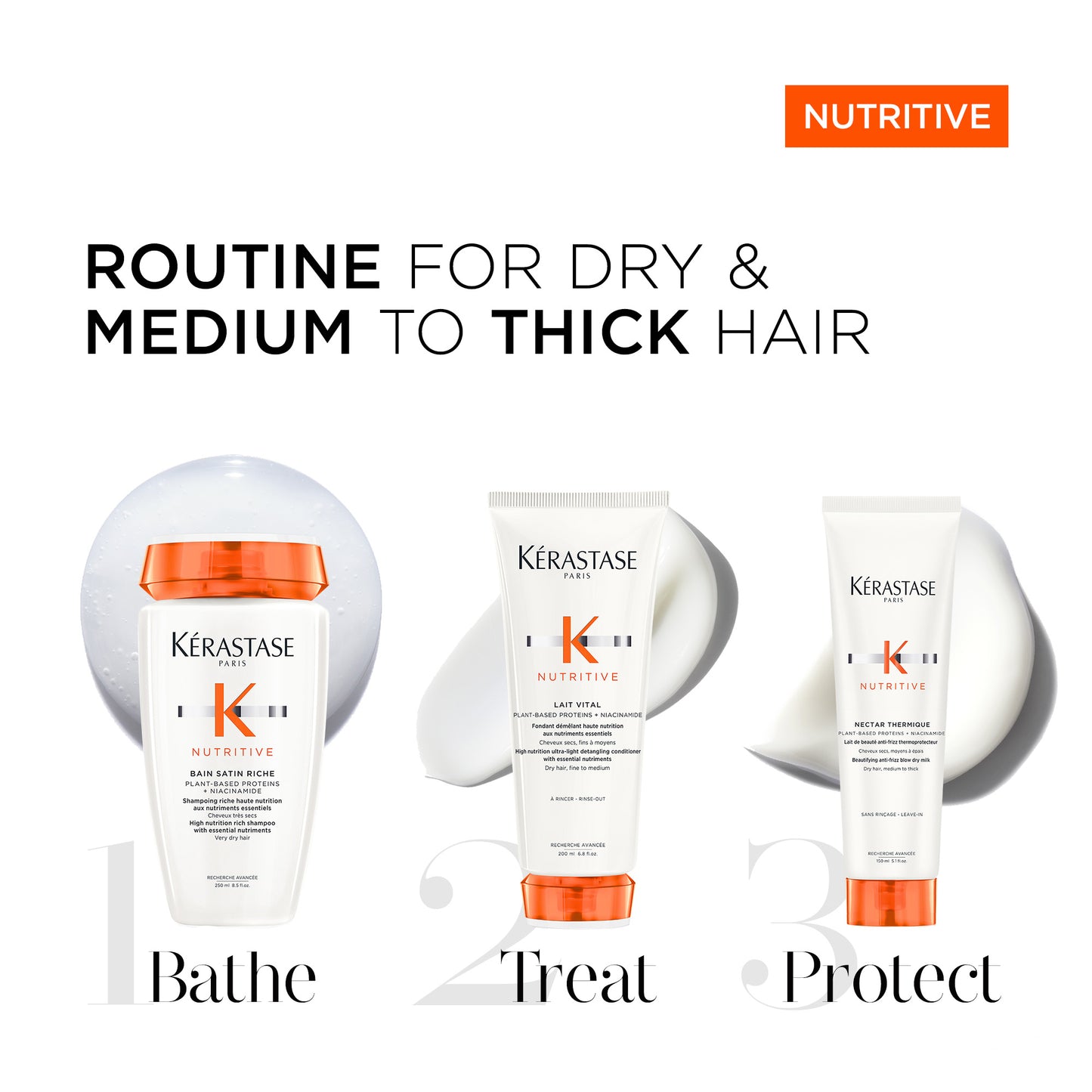 Nutritive Routine for Dry Thick Hair